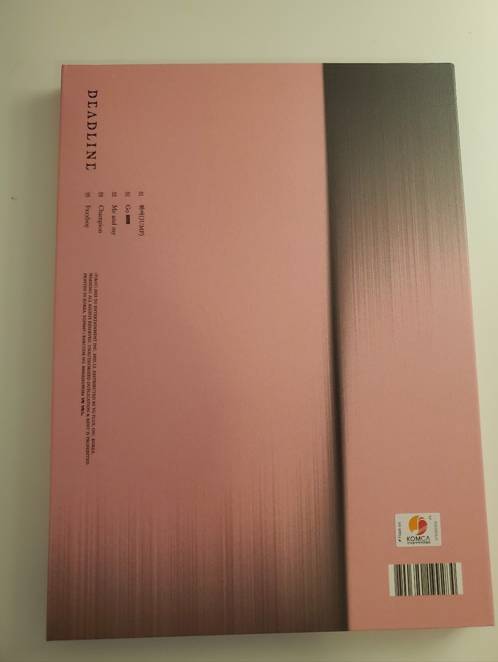 BLACKPINK - 3RD MINI ALBUM [DEADLINE] Pink Kpop Album Version - Picture 2 of 5